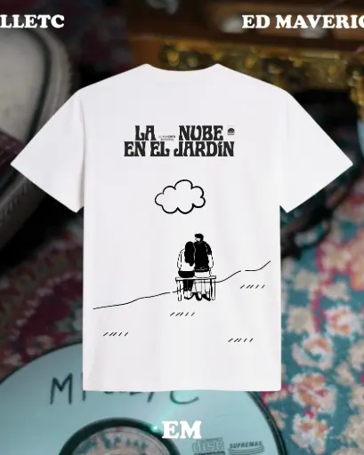 Playera 'La Nube en el Jardín' By: Ed Maverick